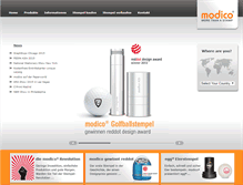Tablet Screenshot of modico.at