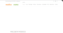 Desktop Screenshot of modico.pl