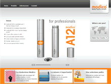 Tablet Screenshot of italy.modico.com